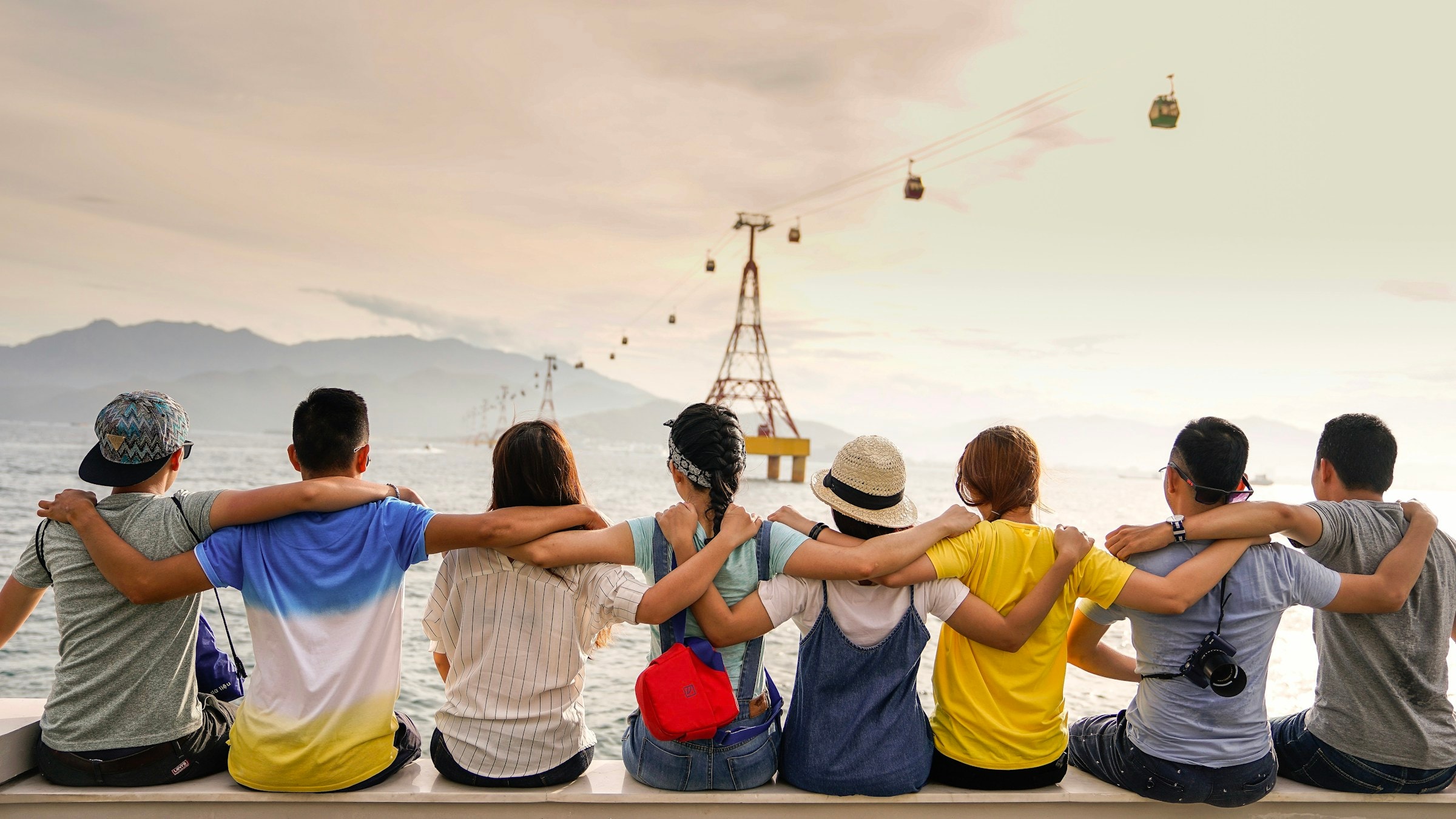 Group of friends traveling together — community and authentic experiences