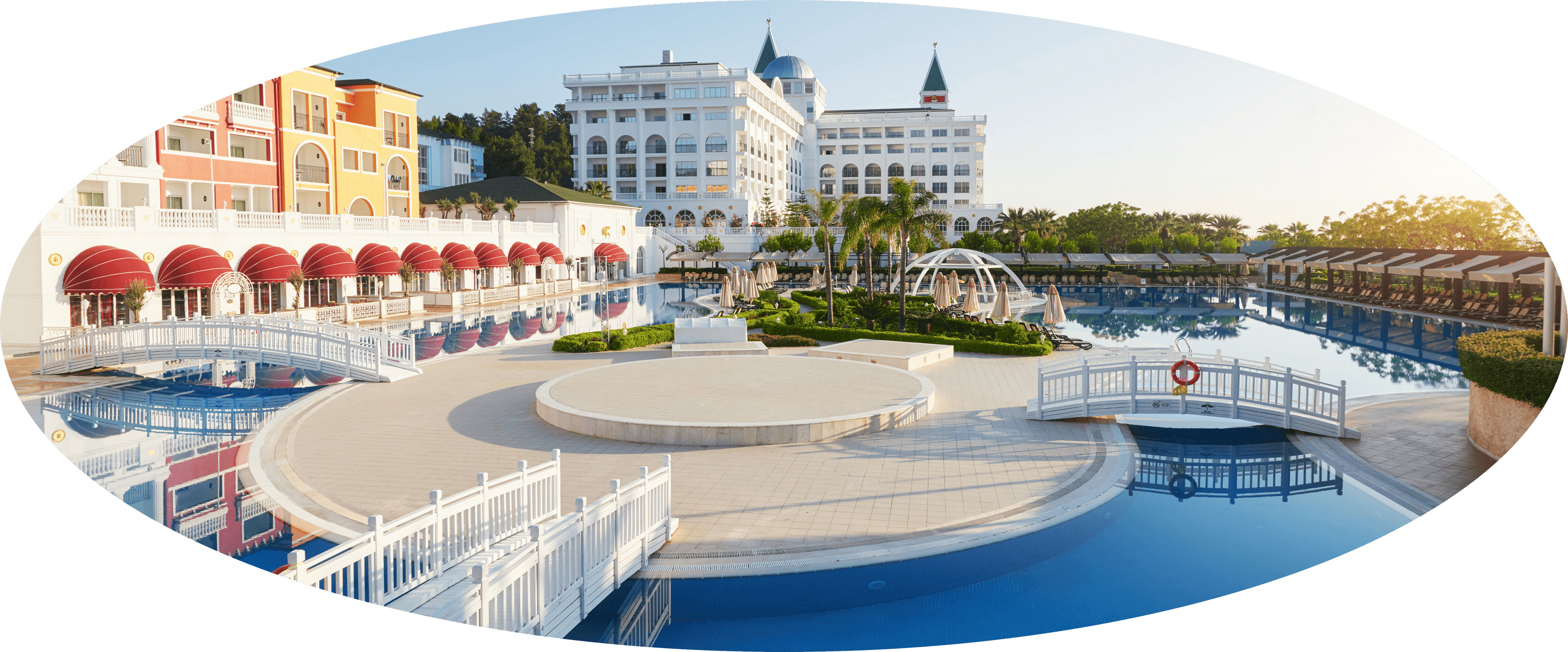 Luxury resort experience