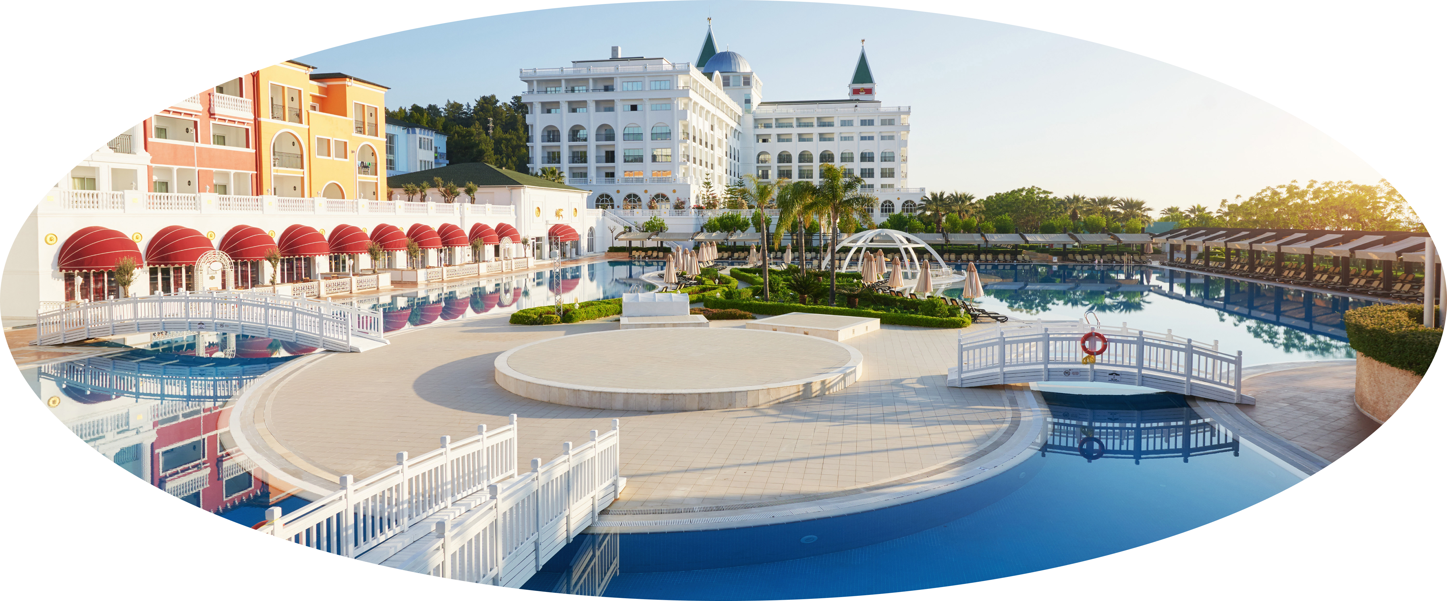 Luxury resort experience